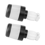 2Pcs Electric Scooter Handlebar Lights LED Warning Light Handlebar End9835