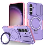 Samsung Galaxy S23 FE      Magsafe Sliding Cover Case    Purple