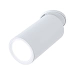 Paulmann 93086 Spots LED Turnal 60mm 90° 470lm gradable 3 Niveaux Rond INCL. 1x6W Grad. proj. encastrés Blanc dépoli métal 2700K Coin, 6 W