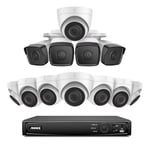 16CH 5MP POE NVR Kit Security Camera System Two Way Audio H.265+ IP Camera 8MP 4