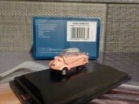 Messerschmitt Kr200 Bubble Car - Rose , Oxford Diecast 1/76 New 76mbc003