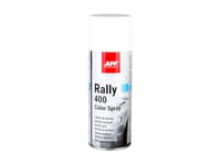 APP Rally 400 Color Spray - Bombe de peinture blanche brillante | Peinture acrylique en spray | Bombe peinture blanche brillante pour toutes les surfaces avec une haute couverture | 400 ml