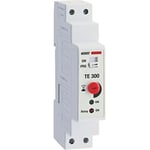 VEMER VE766700 TE-300 - Minuterie d'éclairage d'escalier électronique Multifonction, Interrupteur avec Installation sur Barre DIN, Blanc