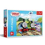 Trefl- Thomas et Ses Amis Puzzle, 18294, Multicolour