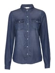 Vibista Denim Shirt-Noos Blue Vila