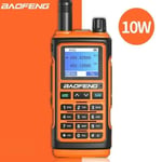 Baofeng UV-17 10W Talkie-walkie Portable avec LED 1.7\ Type C Recharge FM radio VHFUHF double bande IPX54 portée 5-15 km