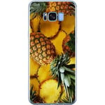 Samsung Galaxy S8+ Läpinäkyvä Puhelinkotelo Ananas