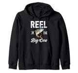 Reel in the Big One Tuna Fishing Zip Hoodie