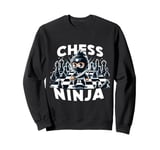 Chess Ninja Cartoon Kids Boys Girls Player Children's Youth Sweatshirt