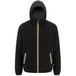 Veste K-Way  Sweat Jack Sherpa Polar Double Noir