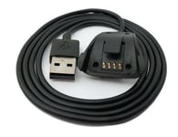 USB 2.0 Cable 100 CM Charging for TomTom Runner 2 3 Spark 3 Smartwatch Black