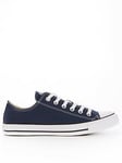 Converse Mens Ox Trainers - Navy, Navy/White, Size 6, Men