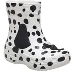 Crocs Childrens/Kids Classic Dalmatian Print Boots - 4 UK Child