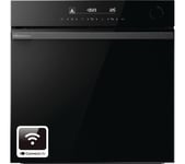 HISENSE Hi6 BlackLine AirFry BSA66346PDBGUK Electric Pyrolytic Steam Smart Oven - Jet Black, Black