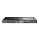 TP-LINK TP-Link Omada 16-porttinen 2.5G ja 2-porttinen 10GE SFP+ L2+ Managed Switch ja 8-porttinen PoE+