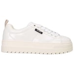 HUGO Femme Lyssa_Tenn_pt Basket, Blanc Ouvert, 39 EU