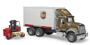 BRUDER - MACK granite Camion UPS avec tire palette - 1/16 - BRU2828