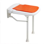 Shower Stool Shower Chair Wall-Mounted Drop-Leaf Stool, Foldable Shower Seating Chair, Folding Bath Seat