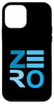 Coque pour iPhone 12 mini Bleu Zeroed In! Graphique couleur bleue