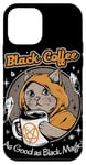 Coque pour iPhone 12 mini Du café noir aussi bon que Black Magic Witchcraft RPG Cat