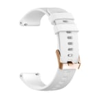 18mm 20mm Armband för Garmin Venu Sq 2 Plus Vivoactive 4S Smartwatch Band Venu 3S 2S Vivoactive 3 5 Ersättningsarmband Vit 18mm Bredd White 18mm Width