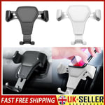 Universal Adjustable Phone Holder Car Air Vent Gravity Design Mount Cradle Stand