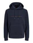 JACK & JONES Sweat à Capuche Sweat à Capuche Logo Dark Navy S Dark Navy S