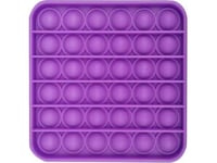 Magic Pop Game Sensory Toy Pop It Push Bubble Square Purple Standard