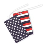 Samsonite Designer Luggage ID Tag, Stars & Stripes, One Size