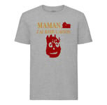 T-Shirt Homme Col Rond Maman J'ai Raté L'avion - Castaway Film Parodie