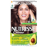 Garnier Nutrisse Permanent Hair Dye (Various Shades) - 4 Dark Brown