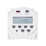 Mini Lcd Digital Power Programmable Timer Switch Ac 12v 16a As The Picture