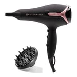 Imetec 11860 Bellissima K9 Sèche-Cheveux Phon 2300 Watt Noir Et Rose