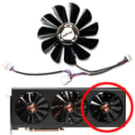 Ventilateur de remplacement pour XFX Radeon jas5600XT 5700 5700XT 6 Go THLogistics III Ultra Snow Wolf,édition outre-mer - Type right-fan