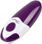 Electric Can Opener, Bangrui Safety One Touch Switch Cordless Large, Purple