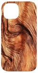 iPhone 14 Realistic timber Grain Rustic Nature Design Patterns Retro Case