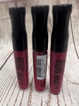 Rimmel Stay Satin Liquid Lip Gloss 3 x 5.5nl -  400 Obsession