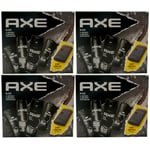 Axe Gift Set BLACK 4 x 5-Piece Set 2 x Shower Gel + 2 x Body Spray + Towel