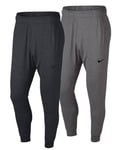 Nike M NK Pant HPR Dry LT Pantalon de sport Homme,Gris(Black/Htr/Gris),Taille: 2XL