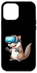 Coque pour iPhone 12 Pro Max Cute Otter VR Beaver Réalité virtuelle