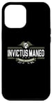 Coque pour iPhone 14 Plus Invictus Maneo - signifiant en latin « I Remain Unvainquished »