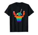 Disney Lilo & Stitch Pride Rainbow Hawaiian Shaved Ice T-Shirt