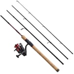 Abu Garcia Diplomat V2 Travel haspelset 244 cm 10-35 g