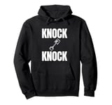 Knock Knock Broken Piston Funny Car Lover Mechanic Racecar Pullover Hoodie