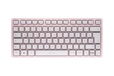 CHERRY KW 7100 MINI BT - tastatur - QWERTY - Europa - blomstrende kirsebær Indgangsudstyr
