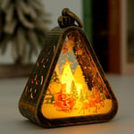 Christmas Led Night Light Portable Battery Powered Hanging Lamp Festival Decor