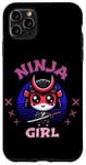 Coque pour iPhone 11 Pro Max Ninja Girl T-Shirt