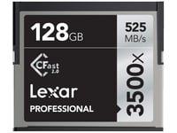 Lexar CFast 2.0 128GB 3500x Minneskort