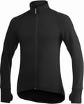 Woolpower Full Zip Jacket 400 Black 3XL Jakke m/glidelås 400g/m2 fra Ullfrottè