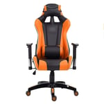 FTFTO Home Accessories Office Chair Computer Chair Reclining PU Leather Game Seat Ergonomic Game Chair Many Colors Blue